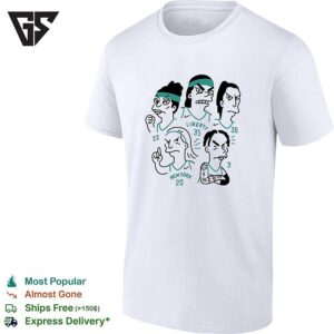 New York Knicks X Sim Characters Liberty Cartoon Players T-Shirt