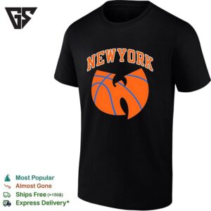 New York Knicks X Wu Tang Clan Basketball NBA Finals 2026 T-Shirt