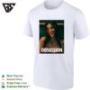Nikki Freeman Bloody Faced Woman Smiling Horror Movie Poster Art T-Shirt