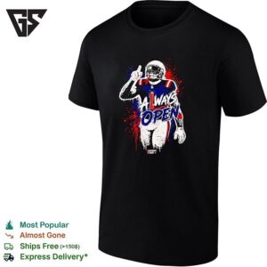 Nkeal Harry New England Patriots NFL Always Open Patriots Today T-Shirt
