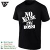 No Xcuse Rwo Reaper World Order Bossi Wrestling Parody Bold Text Graphic T-Shirt