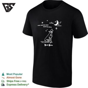 Noah Kahan Even Anxious Pups Need The Moon Wolf Howling T-Shirt
