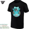Noir Mysterious Masked Figure Rubik’s Cube Gothic Dark Graphic T-Shirt