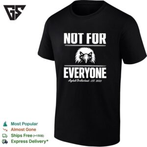 Not For Everyone Eagle Motorcycle T-Shirt