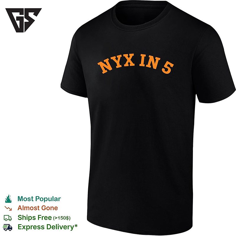 Nyx In 5 New York Basketball T-Shirt Nyx In 5 New York Basketball T-Shirt