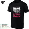 Objective Canada Status Complete White House Illustration Bold Pink Text T-Shirt