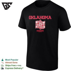 Oklahoma Sooners Baseball National Champions Diamond Logo T-Shirt