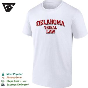 Oklahoma Tribal Law Bold Text T-Shirt