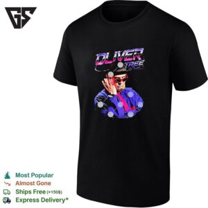 Oliver Tree Rip Futuristic Neon Portrait With Sunglasses T-Shirt