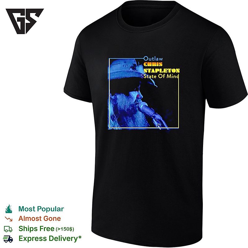 Outlaw Chris Stapleton State Of Mind T-Shirt Outlaw Chris Stapleton State Of Mind T-Shirt