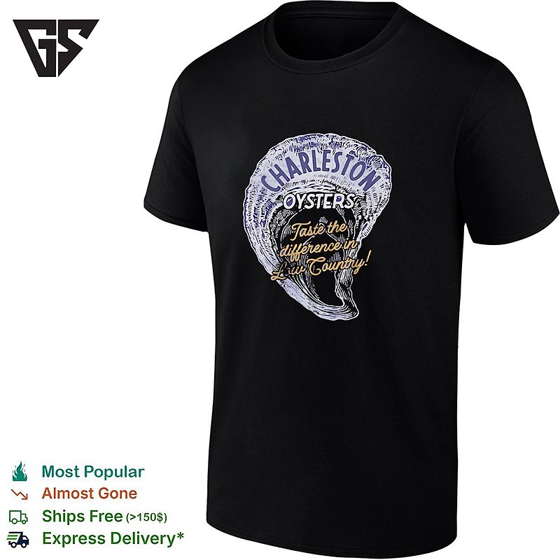Oysters Taste The Difference Low Country Vintage Badge T-Shirt Oysters Taste The Difference Low Country Vintage Badge T-Shirt