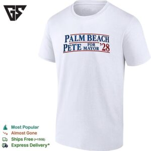 Palm Beach Pete For Mayor 28 Trucker T-Shirt