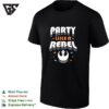 Party Like A Rebel Star Wars Rebel Alliance Logo Retro T-Shirt