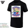 Patriotic Peanut Mascot Wearing Cowboy Hat T-Shirt