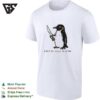 Penguin Holding Knife Flight Was Never An Option T-Shirt