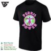Perkis Power Vitruvian Man Globe Retro T-Shirt