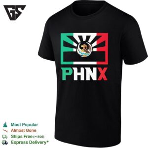 Phoenix Suns Mexico Phnx Flag Mashup Heritage City Pride T-Shirt