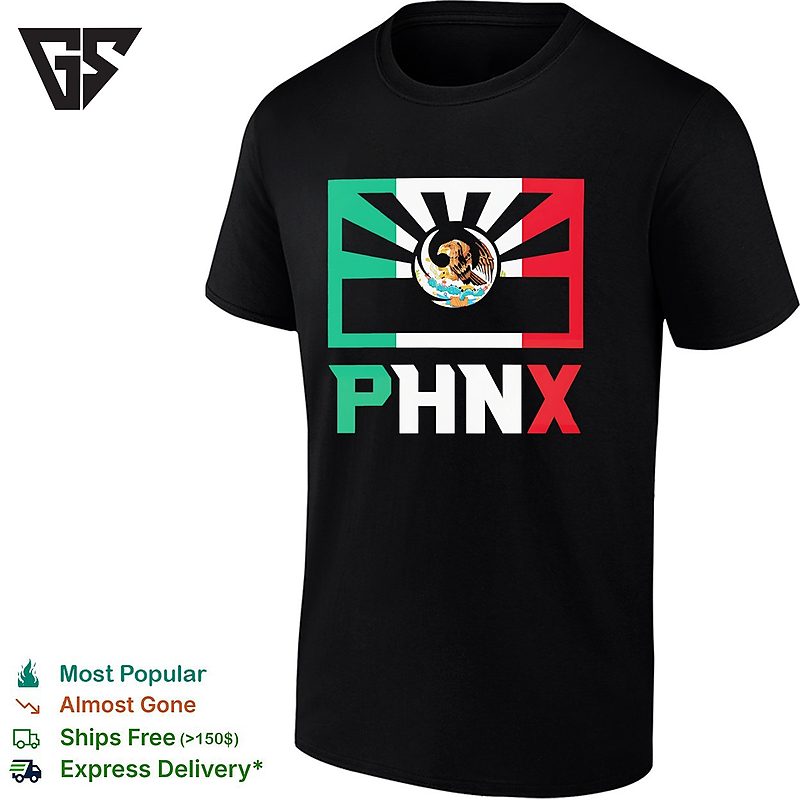 Phoenix Suns Mexico Phnx Flag Mashup Heritage City Pride T-Shirt Phoenix Suns Mexico Phnx Flag Mashup Heritage City Pride T-Shirt