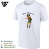 Pin-Up Cowgirl Holding Guitar Men Wanted T-Shirt