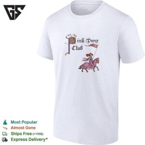 Pink Pony Club Knight Riding Horse T-Shirt