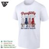 Purrfectly Patriotic Cats 250 Years Of Freedom Fourth Of July T-Shirt