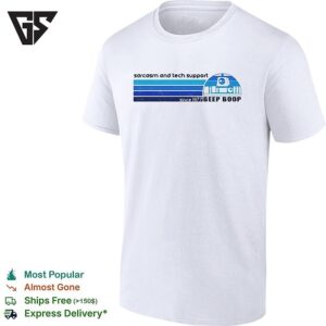 R2-D2 Sarcasm And Tech Support Since 1977 Beep Boop T-Shirt