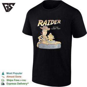 Raider Of The Lost Toy Woody And Mr Potato Head Toy Story Parody T-Shirt