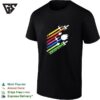 Rebel Scum Since 1977 Star Wars Spacecraft Rainbow Stripes T-Shirt