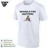 Rehab Is For Quitters Beer Toast Drinking Cheers Funny Quote Novelty Humor T-Shirt