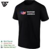Restore America With The United States Flag Map Patriotic Graphic T-Shirt