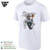 San Antonio Spurs Basketball Cowboy Spinning Ball T-Shirt