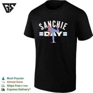 Sanchie Day Chicago Cubs Sanchez Pitcher Baseball T-Shirt