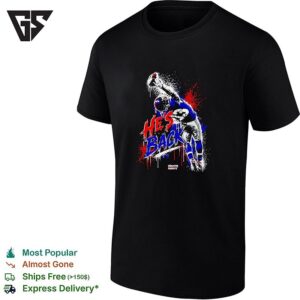 Saquon Barkley New York Giants NFL He Is Back Graffiti Splatter Art Performance T-Shirt