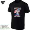 Saturdays Are Fore America Bald Eagle Golf Flag Patriotic Independence Day T-Shirt