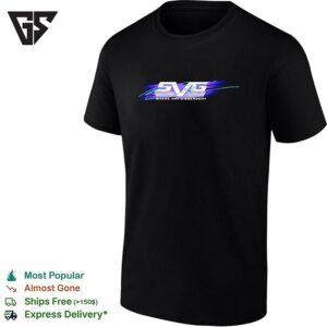 Shane Van Gisbergen Svg Logo Retro Stripe Signature T-Shirt