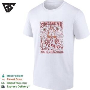 Sierra Ferrell Red Rocks Amphitheatre Aug 12 2026 The Brudi Brothers Morrison Colorado T-Shirt