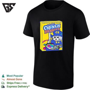 Smell The Crunch Berries Gary Graphic Full Color T-Shirt