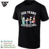 Snoopy And Friends 250 Years Semiquincentennial Flags T-Shirt