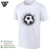 Soccer Ball Explosion Burst Bold Art T-Shirt