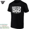 Soccer Dad Goal Net Ball Bold Text T-Shirt