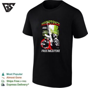 Soldier Resistance Is Justified When People Are Occupied Glory To The Martyrs Free Palestine T-Shirt