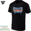 Sonoma Raceway Est 1968 Sonoma California Vintage Sunburst Banner Retro T-Shirt