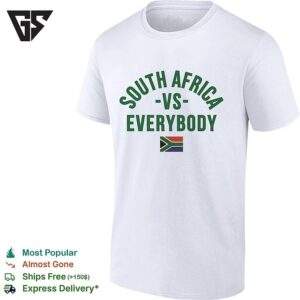 South Africa Vs Everybody Flag Soccer Pride T-Shirt