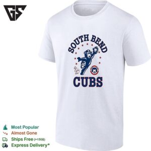 South Bend Cubs Go Chicago Cubs Logo T-Shirt