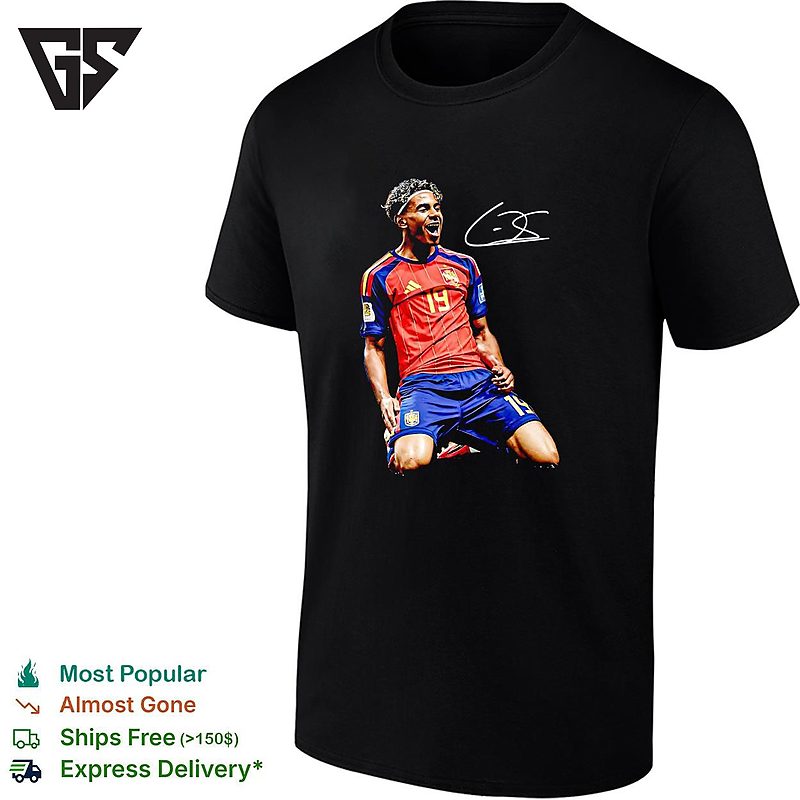 Spain Soccer Player Number 19 Celebrating T-Shirt Spain Soccer Player Number 19 Celebrating T-Shirt