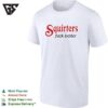 Squirters Fuck Better Red And Black Lettering Mustard Background Graphic T-Shirt