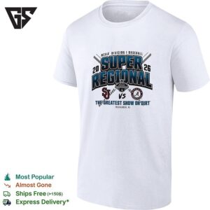 St Johns Red Storm Vs Alabama Crimson Tide 2026 NCAA Di I Baseball Super Regional The Greatest T-Shirt
