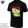 Stadium Concert Fireball Soccer Field Sci-Fi Retro Band Poster Version Two T-Shirt