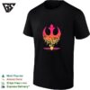 Star Wars Rebel Alliance Logo Dripping Spacecraft Neon Grid T-Shirt
