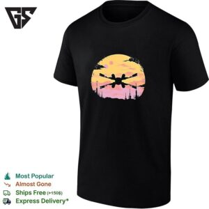Star Wars X-Wing Binary Sunset T-Shirt